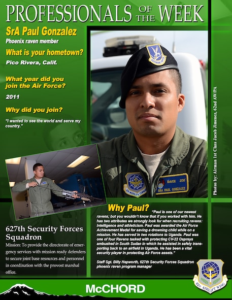 Senior Airman Paul Gonzalez (U.S. Air Force graphic/Adamarie Lewis-Page)