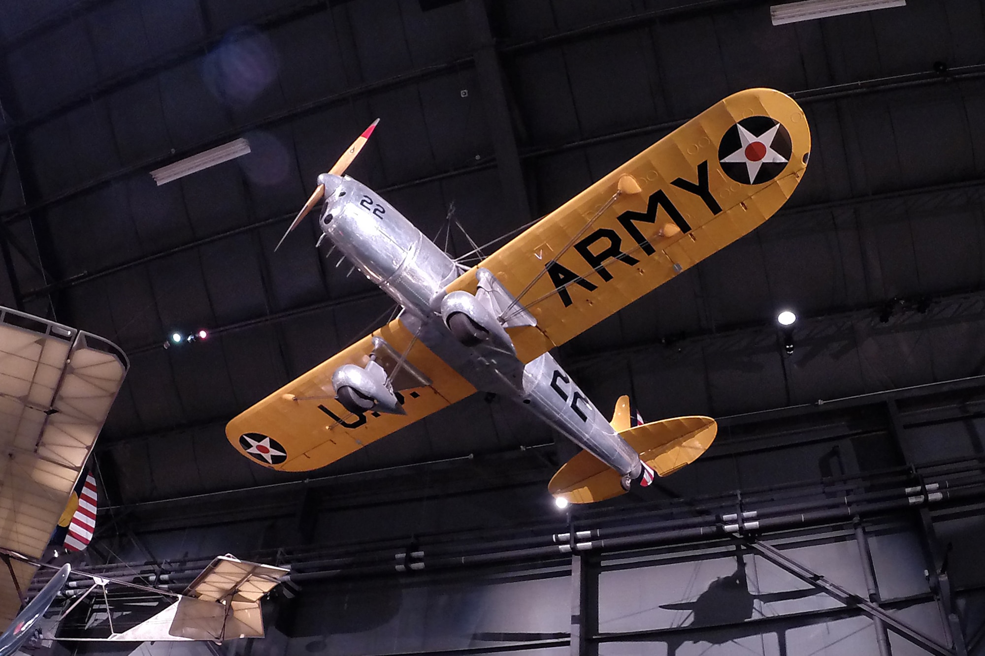 Ryan YPT-16 in the Early Years Gallery at the National Museum of the United States Air Force. (U.S. Air Force photo)
