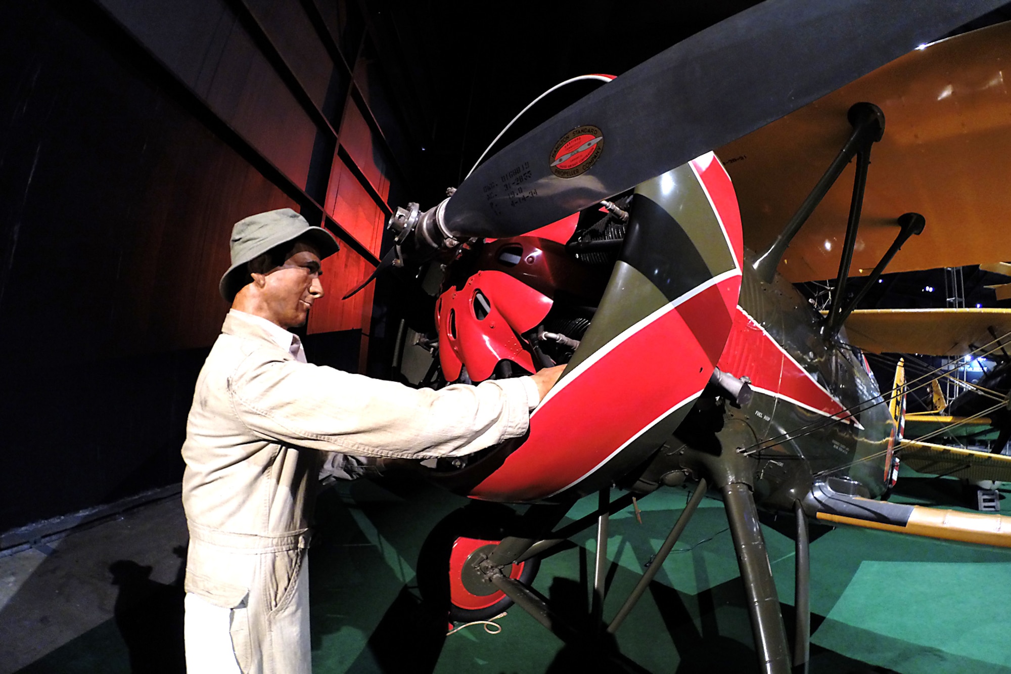 Boeing P-12E at the National Museum of the United States Air Force. (U.S. Air Force photo)
