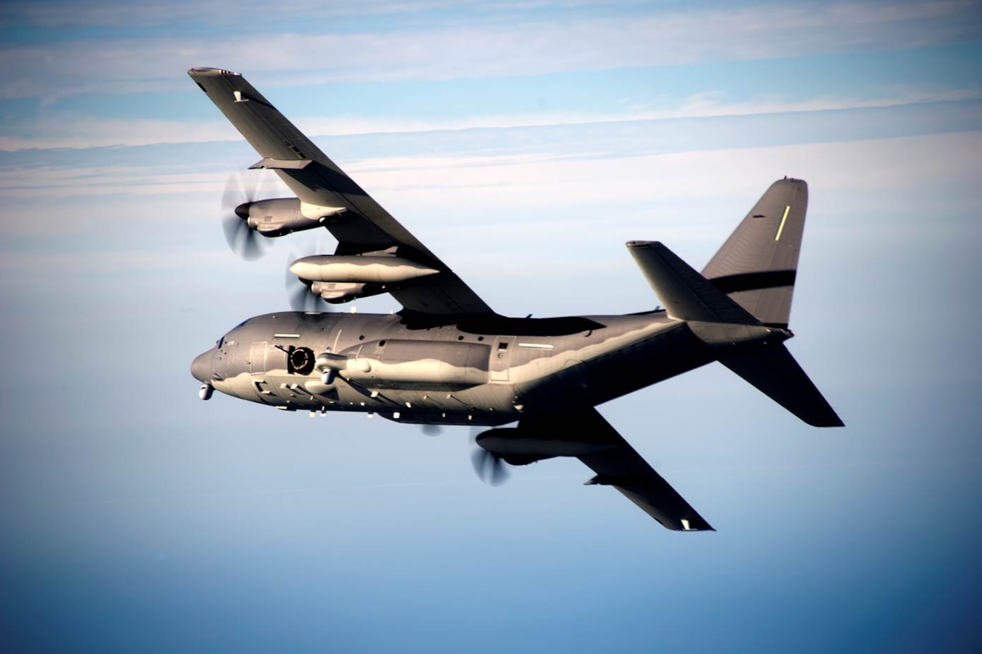 The AC-130J Ghostrider will provide close air support, special operations armed airborne reconnaissance, and ordnance delivery to precise targets in support of ground forces. (Courtesy photo)