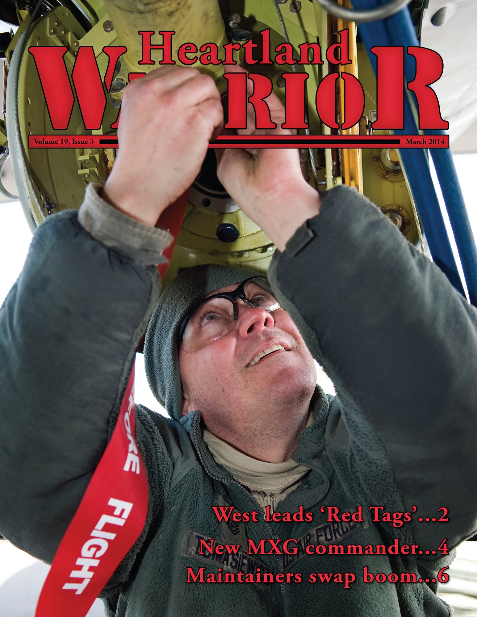 The March edition of the Heartland Warrior is now online. This issue contains 11 pages of news, photos and information about Grissom Air Reserve Base, Ind., and the 434th Air Refueling Wing. (U.S. Air Force photo/Tech. Sgt. Mark R. W. Orders-Woempner) 