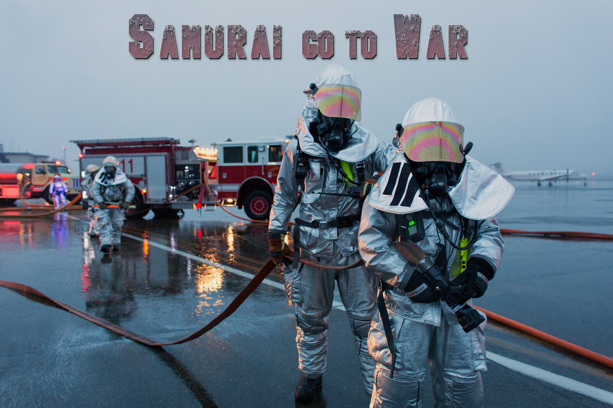 Yokota participated in a week-long Samurai Readiness Inspection March 3 - 7, 2014. The exercise tested Yokota's capabilities as the airlift hub of the Pacific through various contingency operation scenarios. 