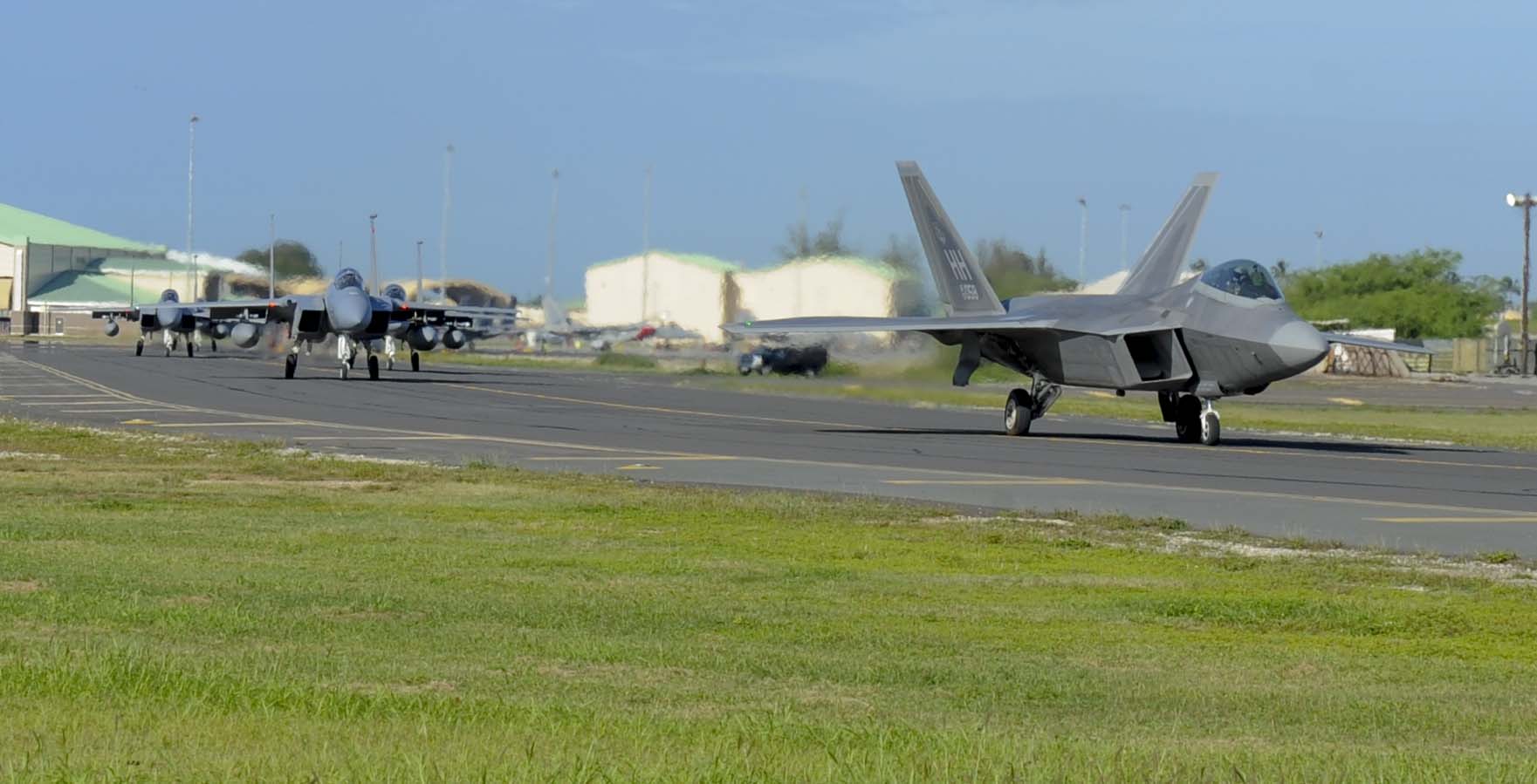 Fighter Aircraft • F-22 Raptor’s , F-15’s , F-15’s • Sentry Aloha Hawaii