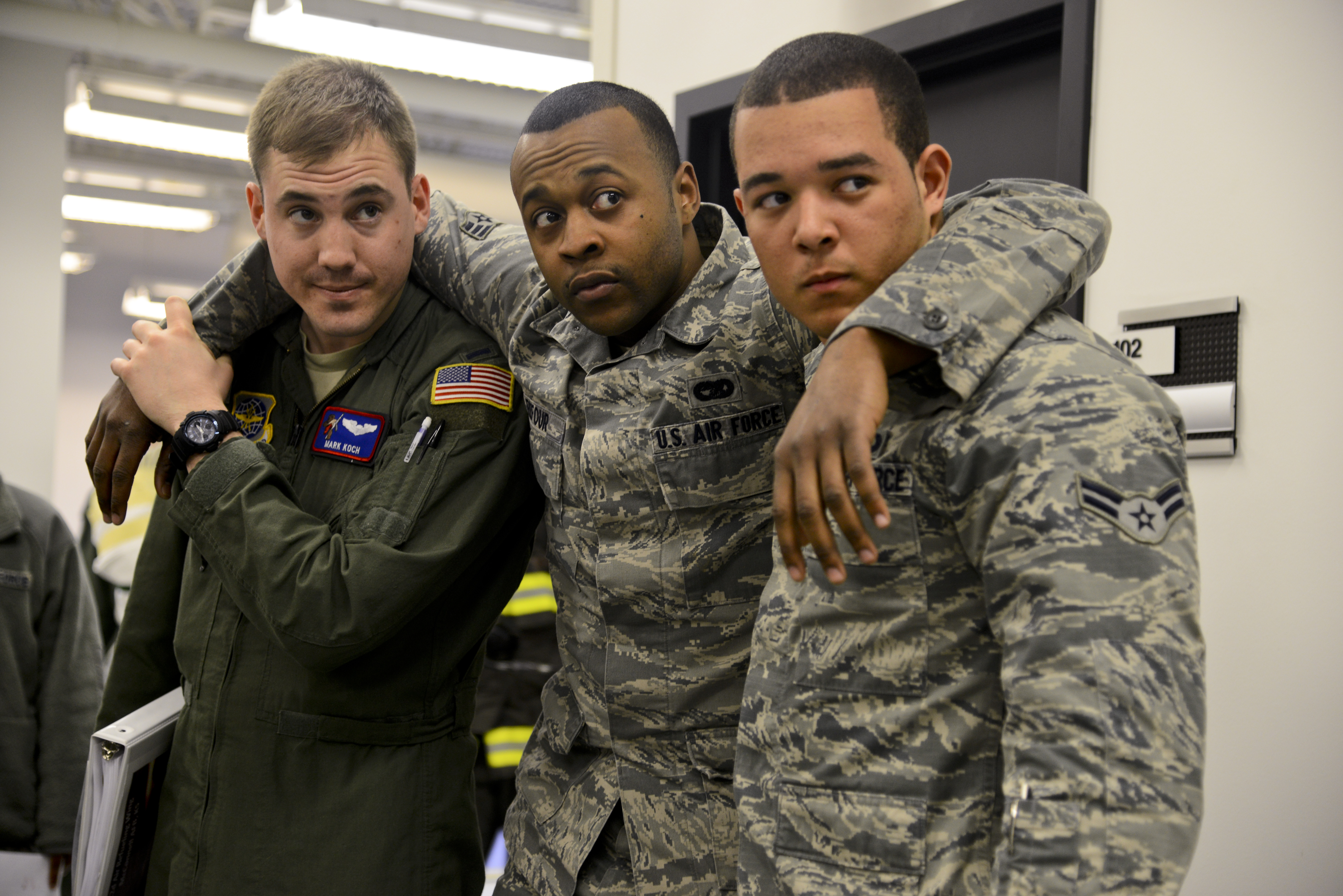 Team McConnell responds to mock tornado