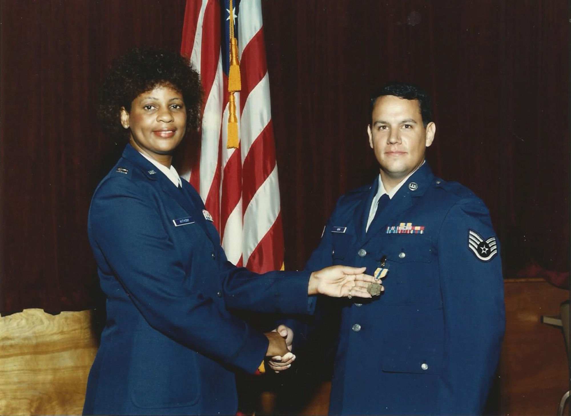 (Photo courtesy of retired U.S. Air Force Maj. Yoland Sue Anthony/Released)