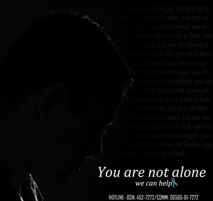 The 52nd Fighter Wing Public Affairs office along with the sexual assault prevention & response office are running a media campaign to bring awareness to sexual assault issues within the Air Force. Airman have the ability to stop potential sexual assaults before they start through bystander intervention. If you stepped in to prevent a bad situation from happening, and you'd like to share it, you can submit anonymously at the following address: 52fw.sarcsexualassaultresponsecoordinator@us.af.mil (Photo illustration by Airman 1st Class Sarah Denewellis/released)