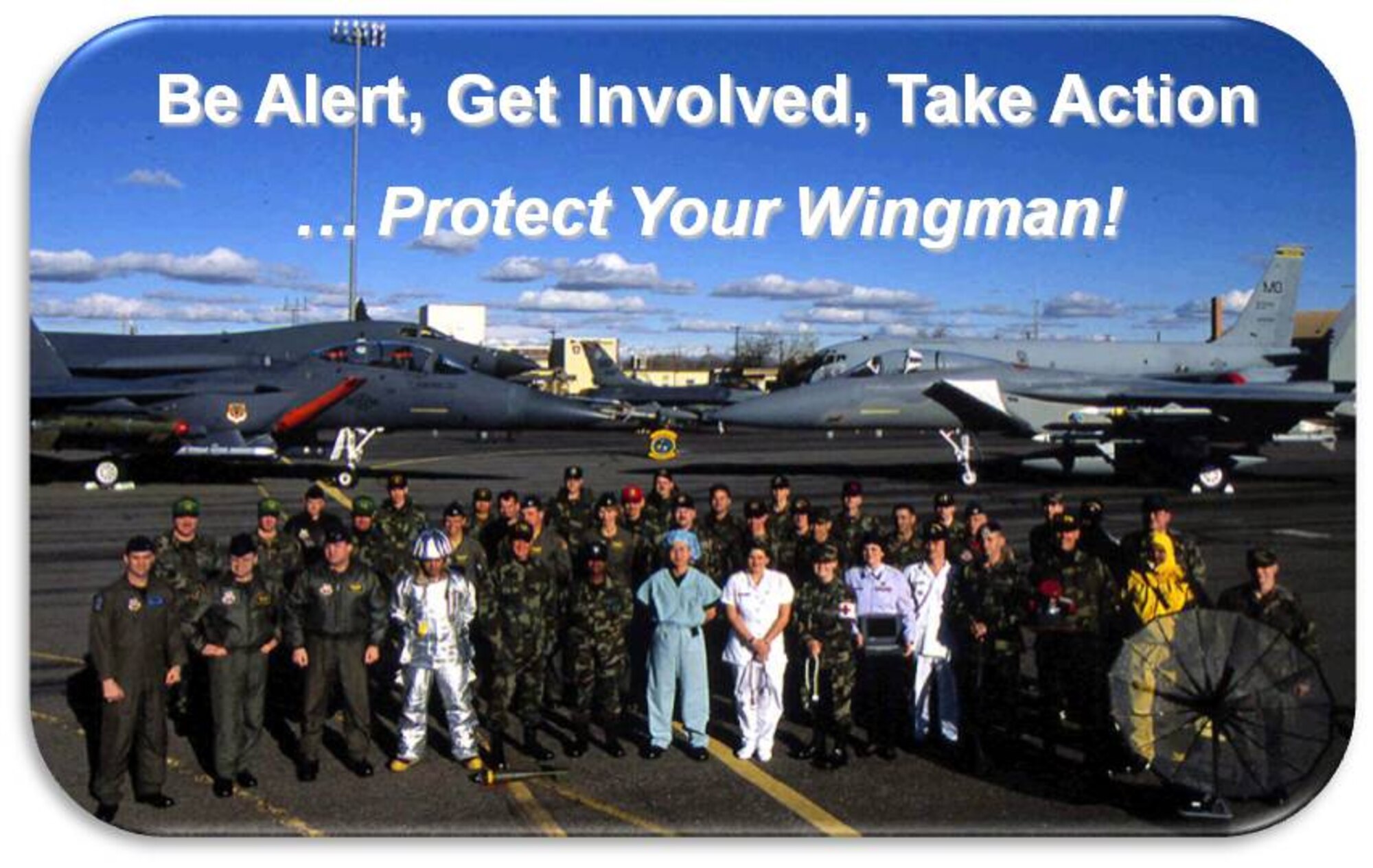 Wingman intervention is one part of AFMC's culture of respect and resiliency.