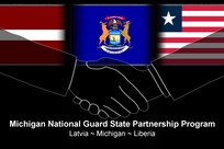 Michigan National Guard State Partnership Program Graphic