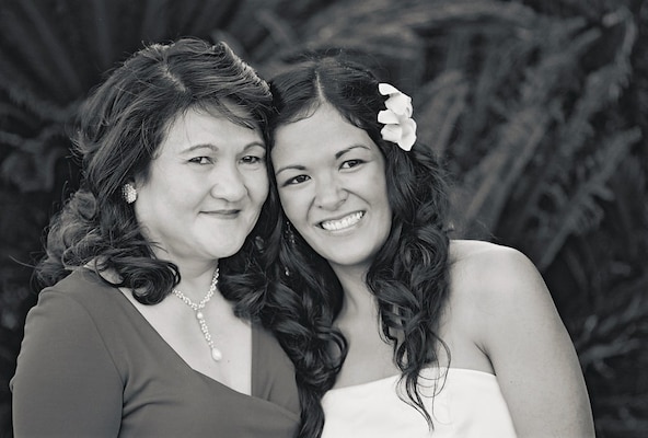 Shanti Santulli, project manager in the Los Angeles District’s Regulatory Division in Carlsbad, Calif., is pictured with her mother, whom she considers among the strongest of her female role models.  Santulli has been working for the U.S. Army Corps of Engineers for four years.  Her story is featured as part of the District's observance of Women's History Month.  