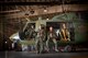 Captain Matthew R. Sutliff, 1st Lt. Kyle B. Nelson, Tech. Sgt. Jason L. Fifield and Staff Sgt. Michael R. Wright are the 54th Helicopter Squadron crew members responsible for the successful search and rescue early this morning of two people in Savage, Mont.  At around midnight the 54 HS received a phone call from the Air Force Rescue Coordination Center requesting an aircraft with hoist capability. In Eastern Montana, an ice flow had caused the river to overrun its banks, trapping the two individuals in the bed of their truck.  Rescue workers were on the scene, but unable to get to the stranded individuals due to large chunks of ice in the water. Both individuals were hoisted from the bed of their truck and carried to safety.  (U.S. Air Force image/Senior Airman Stephanie Sauberan)