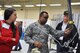 Master Sgt. Wayne White, structural maintenance technician, 433rd Maintenance Squadron, Joint Base San Antonio-Lackland demonstrates how to bend tubes on CNC Tube Bender during Employer Orientation Day, March 8, 2014.  The event was co-sponsored with the Employee Support for the Guard and Reserve. The goal of Employer Orientation Day is to help employers better understand the Air Force mission, to see their employees perform their military duties and to strengthen the employer and reservist relationship. (U.S. Air Force photo by Tech Sgt. Carlos J. Trevino)