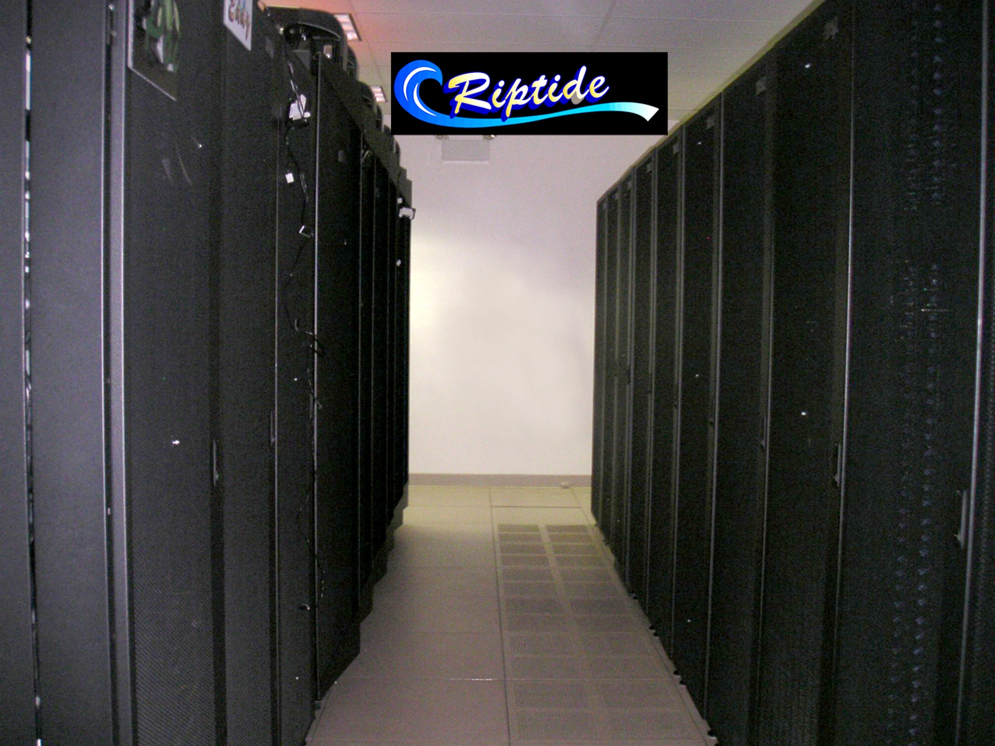 AFRL Maui High Performance Computing Center supercomputer Riptide located at the AFRL Air Force Maui Optical and Supercomputing site, Maui, Hawaii.  MHPCC is one of five DoD High Performance Computing Modernization Program supercomputing resource centers. (AFRL Image)