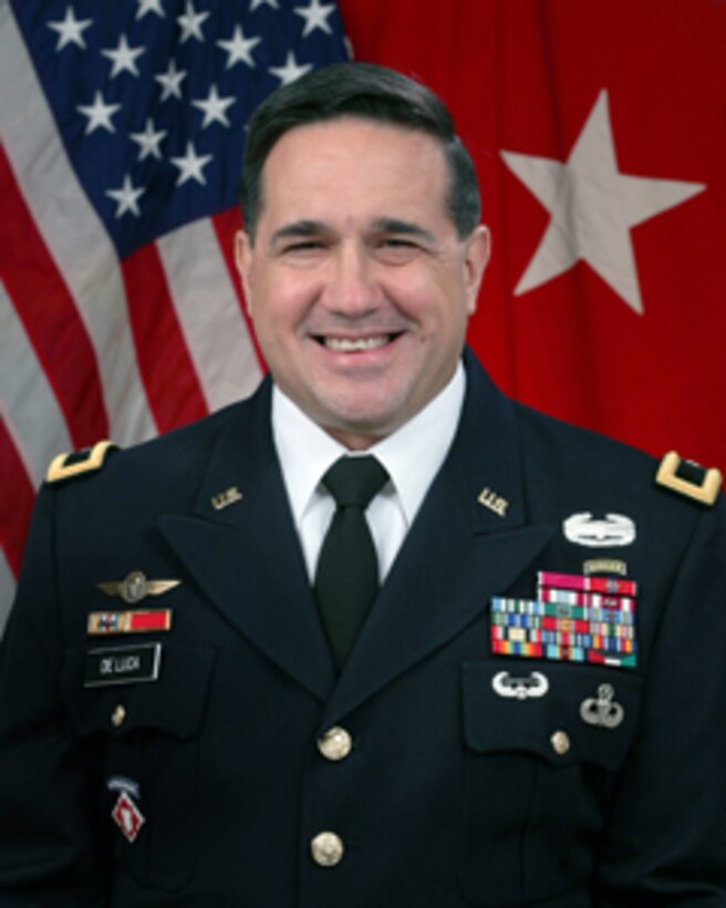 Brig. Gen. Duke Duluca is commander for the Mississippi Valley Division.