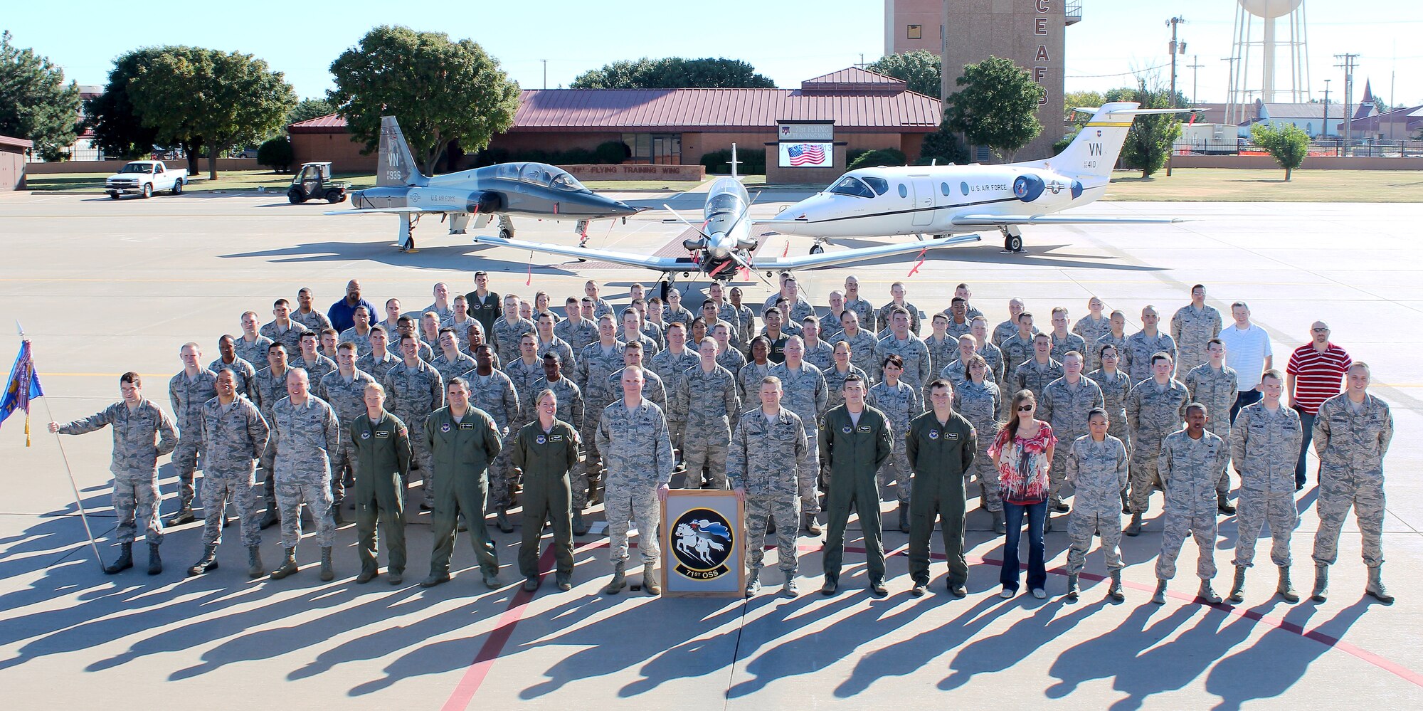 The 71st Operations Support Squadron’s Airfield Operations Flight, is the Air Education and Training Command Airfield Operations Flight Complex of the year for 2013. (U.S. Air Force photo)