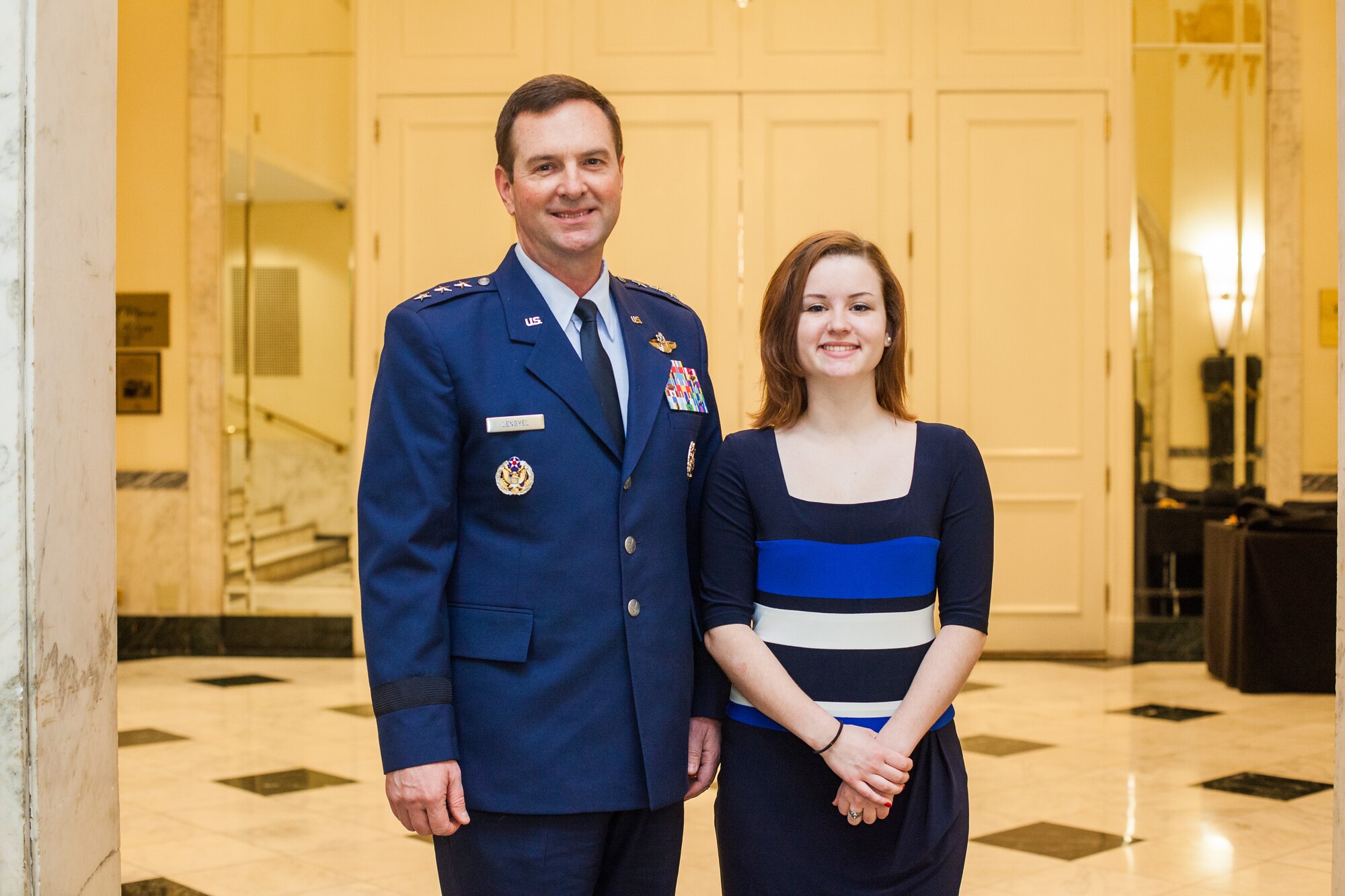 Phillip Ramirez and Avalon Roche are two DODEA delegates selected to attend the 52nd annual United States Senate Youth Program (USSYP) held March 8 – 15, 2014 in Washington, D.C. The DODEA students were selected from among hundreds of applicants to attend the 52nd annual Washington Week program and each will receive a $5,000 college scholarship.