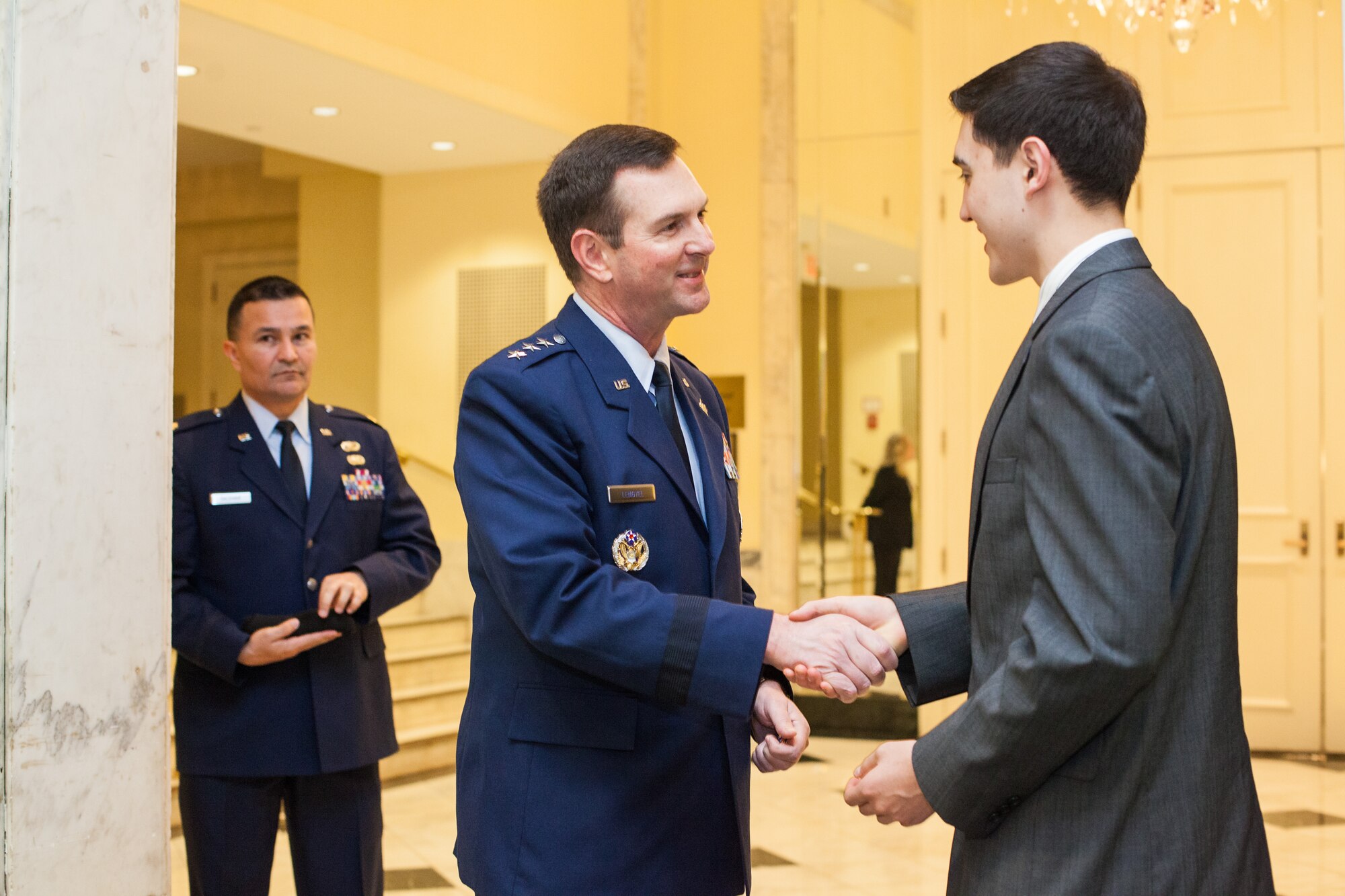 Phillip Ramirez and Avalon Roche are two DODEA delegates selected to attend the 52nd annual United States Senate Youth Program (USSYP) held March 8 – 15, 2014 in Washington, D.C. The DODEA students were selected from among hundreds of applicants to attend the 52nd annual Washington Week program and each will receive a $5,000 college scholarship.