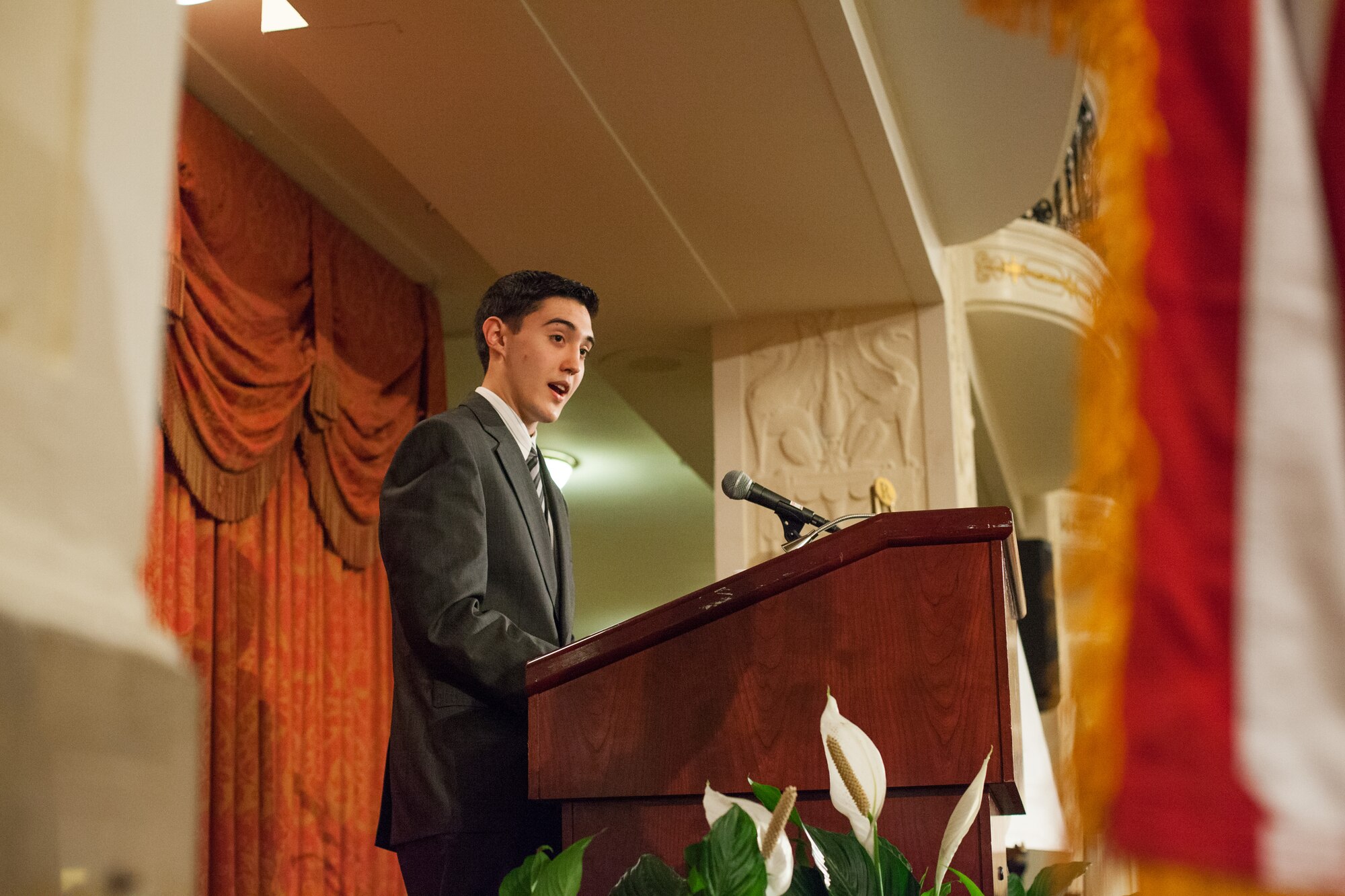 Phillip Ramirez and Avalon Roche are two DODEA delegates selected to attend the 52nd annual United States Senate Youth Program (USSYP) held March 8 – 15, 2014 in Washington, D.C. The DODEA students were selected from among hundreds of applicants to attend the 52nd annual Washington Week program and each will receive a $5,000 college scholarship.
