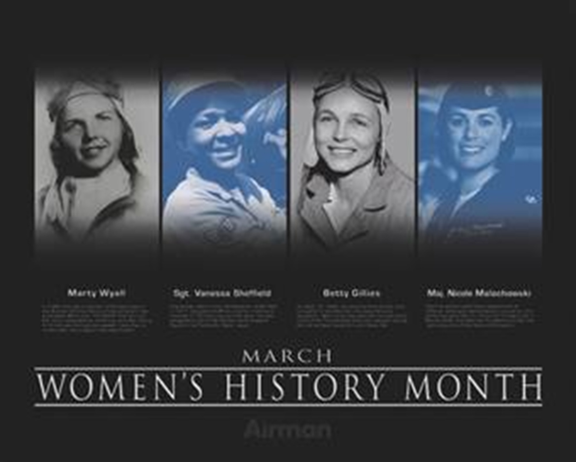 TRAVIS AIR FORCE BASE, Calif. -- Women's History Month by Virgina Reyes / DMA