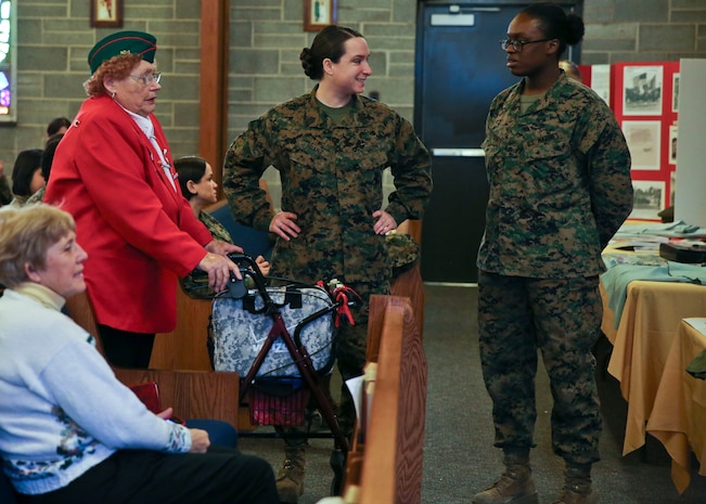 The Third Annual Vivian A. Holmes Female Marine Symposium took place aboard Marine Corps Air Station New River, Feb. 25. (U.S. Marine Corps photo by Cpl. Mary M. Carmona/Released.)