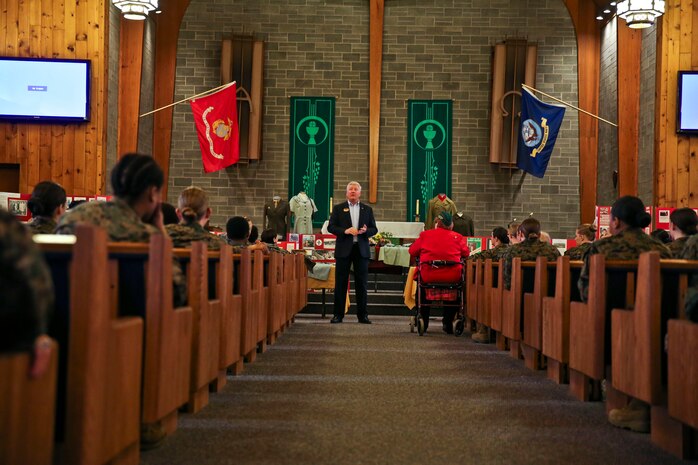 The Third Annual Vivian A. Holmes Female Marine Symposium took place aboard Marine Corps Air Station New River, Feb. 25. (U.S. Marine Corps photo by Cpl. Mary M. Carmona/Released.)