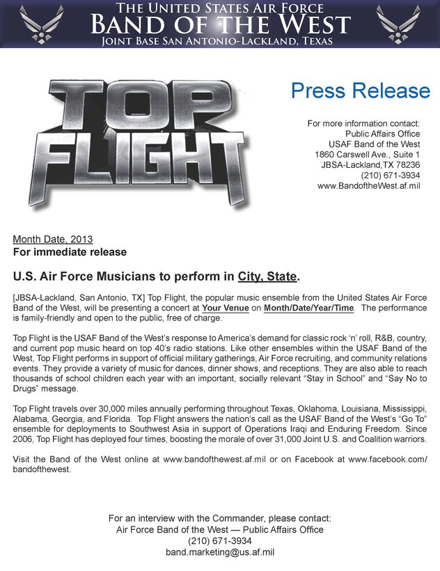 TF Press Release 2014