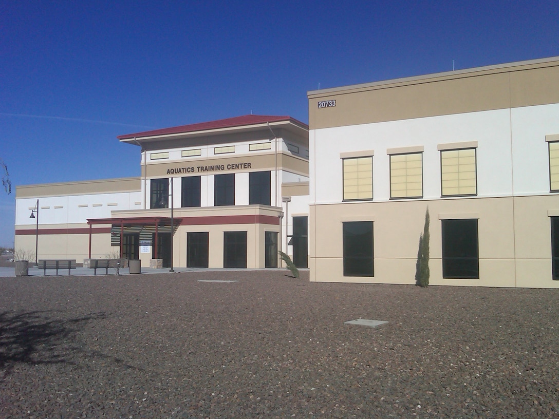 The $15.5 million, 50,000-square-foot Fort Bliss Aquatics Training Center, open in May 2013, features three pools: a 50-meter Olympic-sized pool, a multipurpose pool and a 13-foot-deep diving well. Each body of water boasts its own innovative characteristics. The center is the first of its kind in the Army. Huntsville Center's Center of Standardization team provided standard design criteria, oversight, review and assistance for the project. Using standardized criteria rather than plans helps ensure the installation gets exactly the facility it needs.