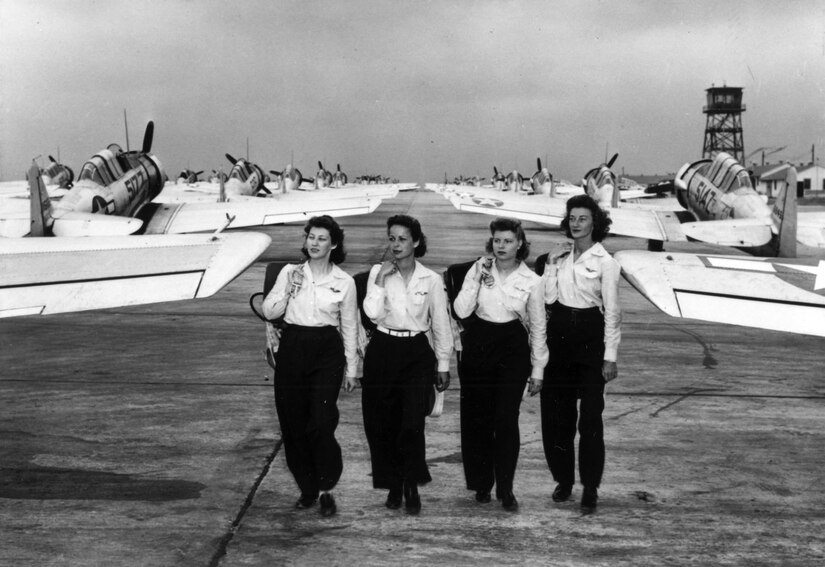 In August 1943, the Women Airforce Service Pilots program was formed. The WASPs helped free men for combat and other duties, creating a legacy for U.S. Air Force female pilots who chose to follow in their footsteps. Though WASPs played an important role during WWII, they were not recognized as military pilots until 1977, after Congress distinguished them as WWII veterans. (U.S. Air Force courtesy photo)