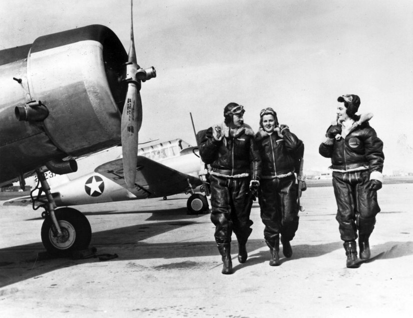 The journey of female pilots in military aviation began in 1942, when they were first employed by the Ferrying Division of the U.S. Army Air Corps Transportation Command to help meet the need for personnel. After entering World War II, female pilots were ultimately used to fly U.S. Army Air Forces aircraft within the United States. (U.S. Air Force courtesy photo)