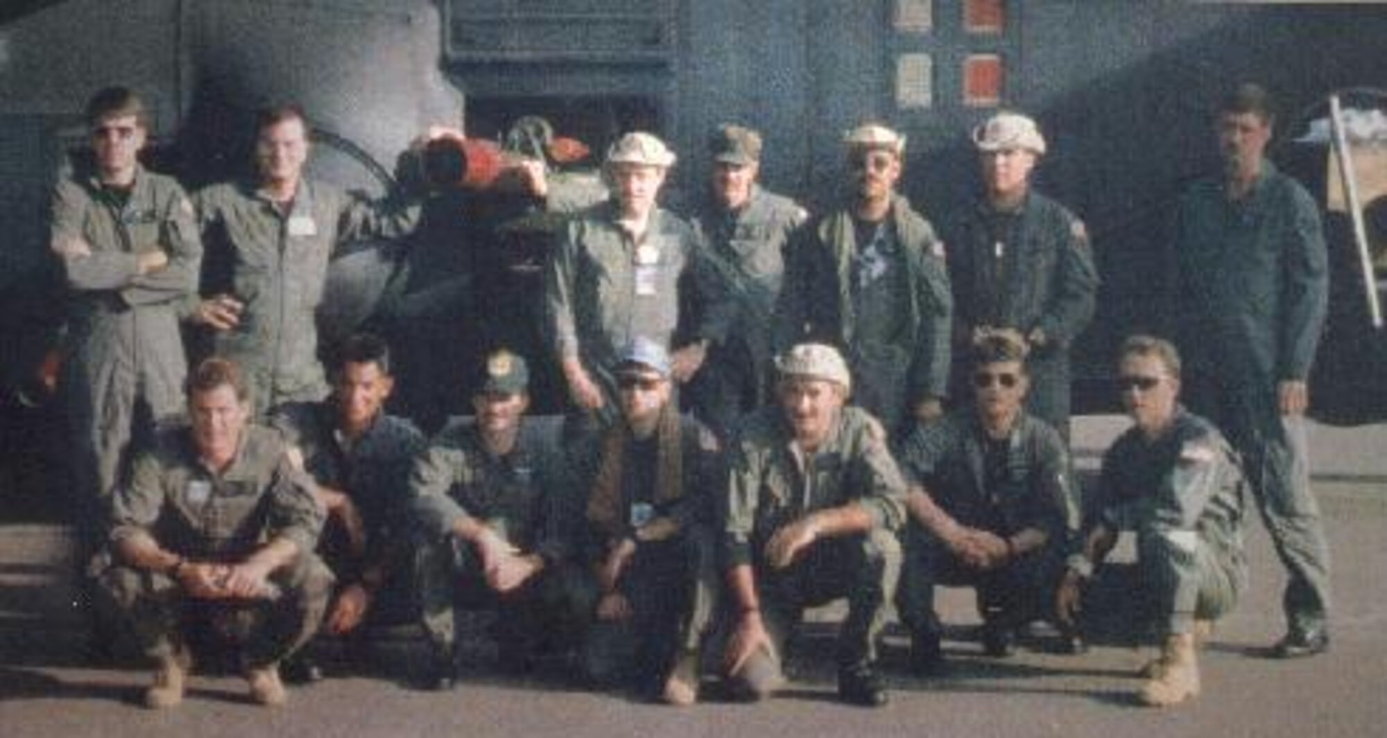 On March 14, 1994, an AC-130H Spectre gunship from the 16th Special Operations Squadron crash-landed 200 yards off the Kenyan coast near the town of Malindi. Eight of the 14 crewmen aboard were killed in the crash.  Jockey 14 was operating in support of ongoing operations in and around Mogadishu, Somalia at the time of the accident. (U.S. Air Force Courtesy Photo)