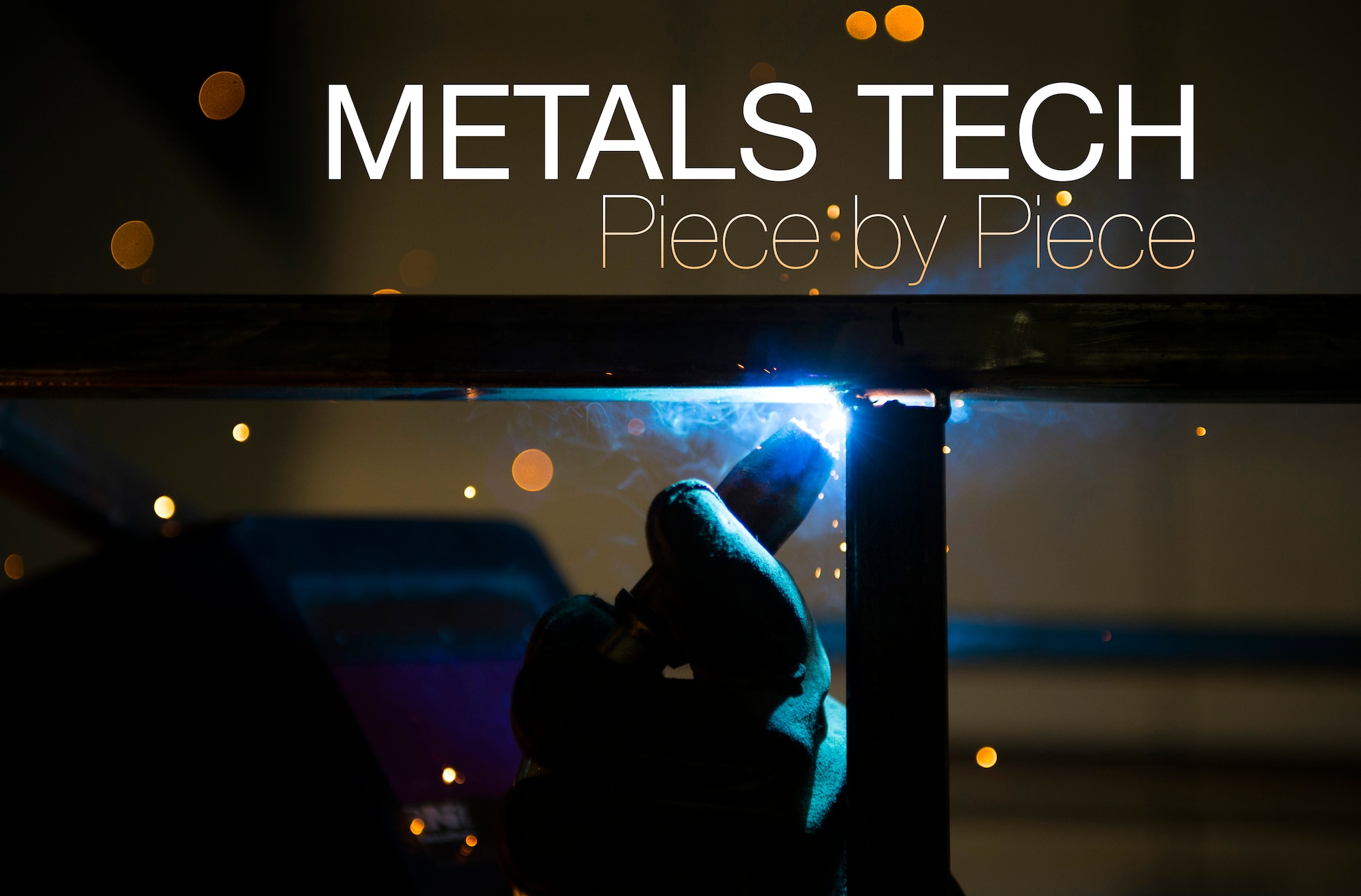 Airman 1st Class Jake Kohler, 374th Maintenance Squadron aircraft metals technology specialist, welds a section of a metal rack at Yokota Air Base, Japan, Mar. 18, 2014. (U.S. Air Force photo by Staff Sgt. Chad C. Strohmeyer/Released)