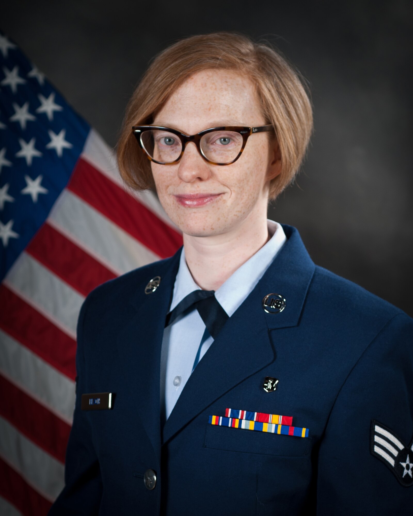 Senior Airman Katherine Beach is the Kentucky Air National Guard's 2014 Outstanding Airman of the Year in the Airman category. She will be honored during a banquet to be held March 22, 2014, at the Kentucky Fair and Exposition Center. (U.S. Air National Guard photo by Master Sgt. Philip Speck)