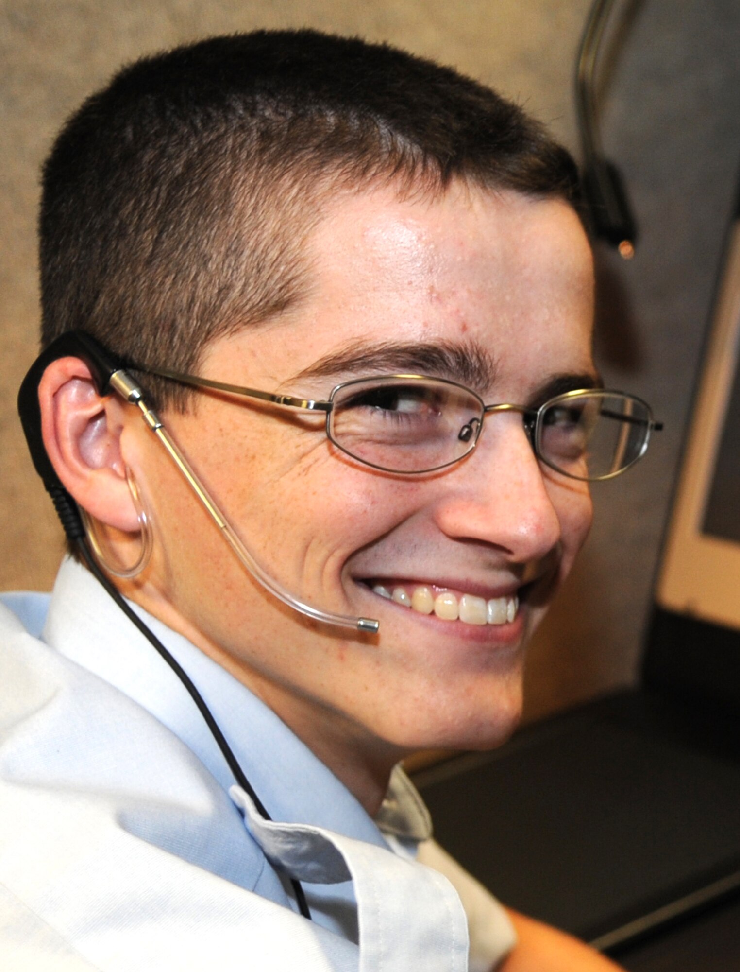 Senior Airman Cody O’Connell is the John L. Levitow Award winner with Airman Leadership School Class 14-C at Altus Air Force Base, Okla. (U.S. Air Force photo)
