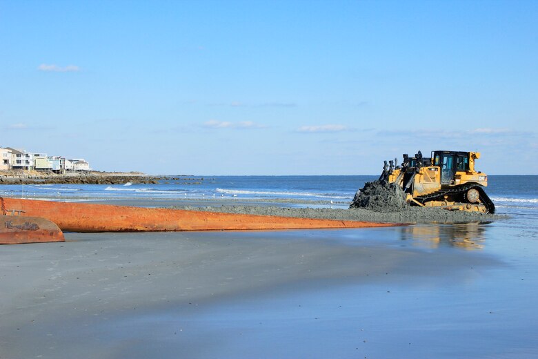 The Charleston District is conducting a Shore Protection Project at Folly Beach.