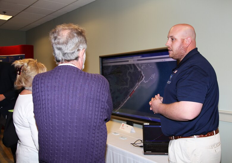 The Charleston District is conducting a Shore Protection Project at Folly Beach. A public workshop was held to inform the public about the project.
