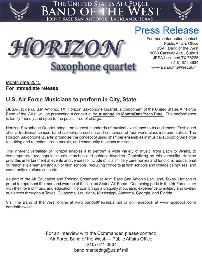 HSQ Press Release 2014