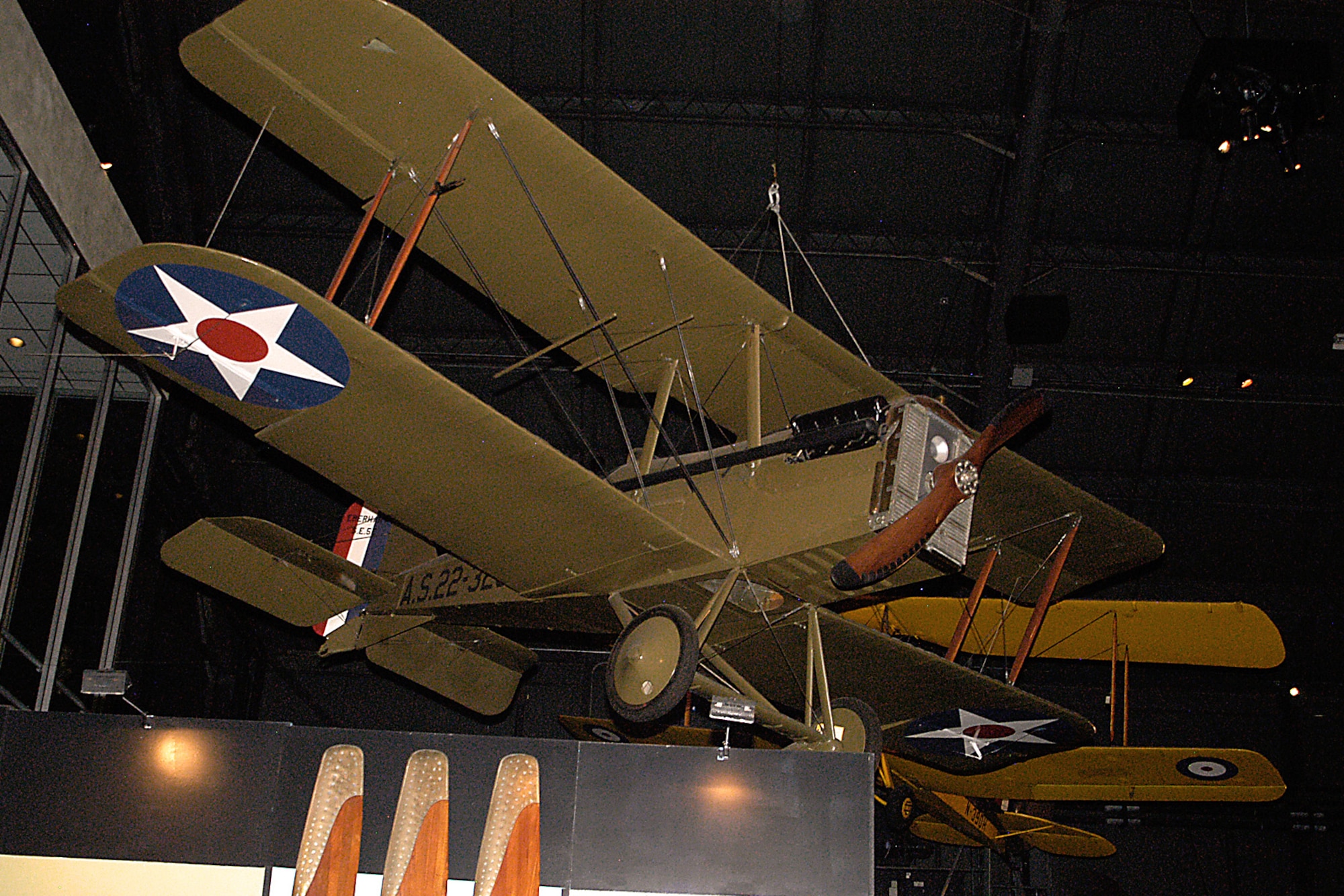 Eberhart SE-5E in the Early Years Gallery at the National Museum of the United States Air Force. (U.S. Air Force photo)
