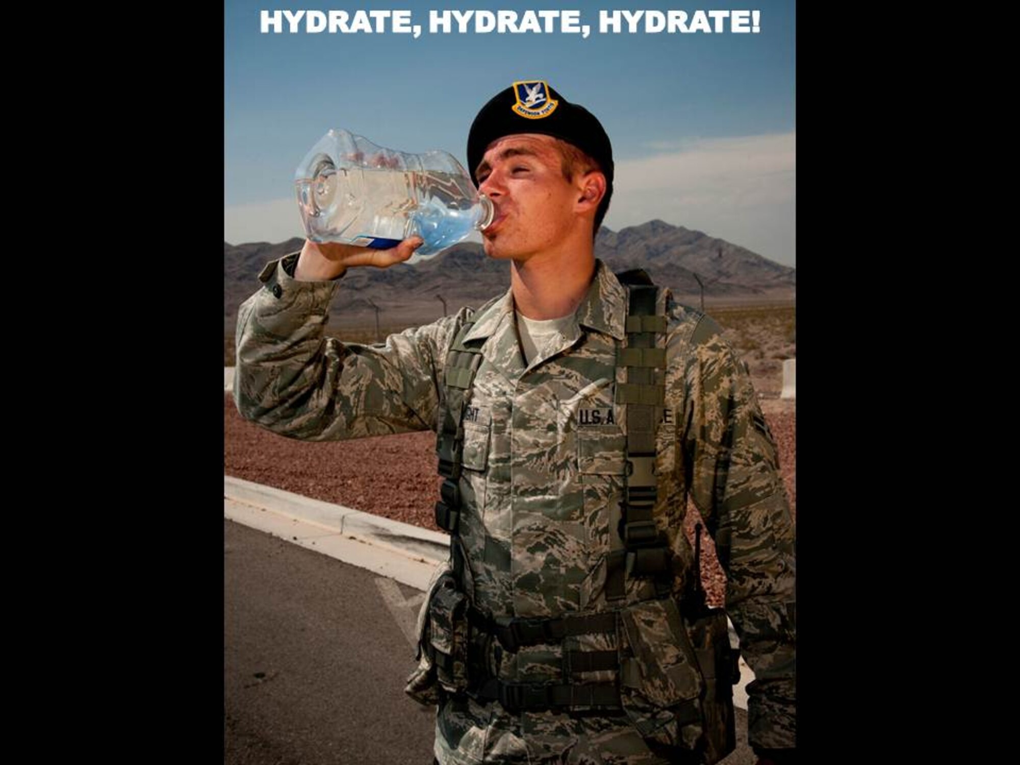 Hydration is important for health. 