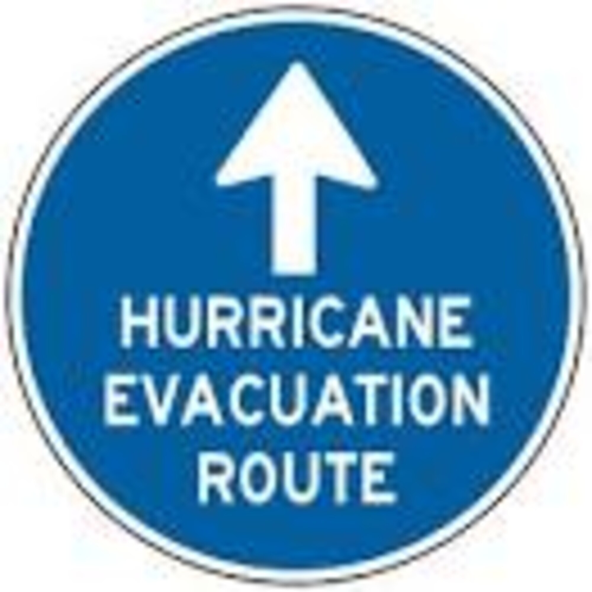 Hurricane evacuation route signs are placed throughout the state displaying where people should go in the event of a hurricane. Team Shaw residents should drive more inland to avoid a hurricane or take cover in a local hurricane shelter. (courtesy graphic)