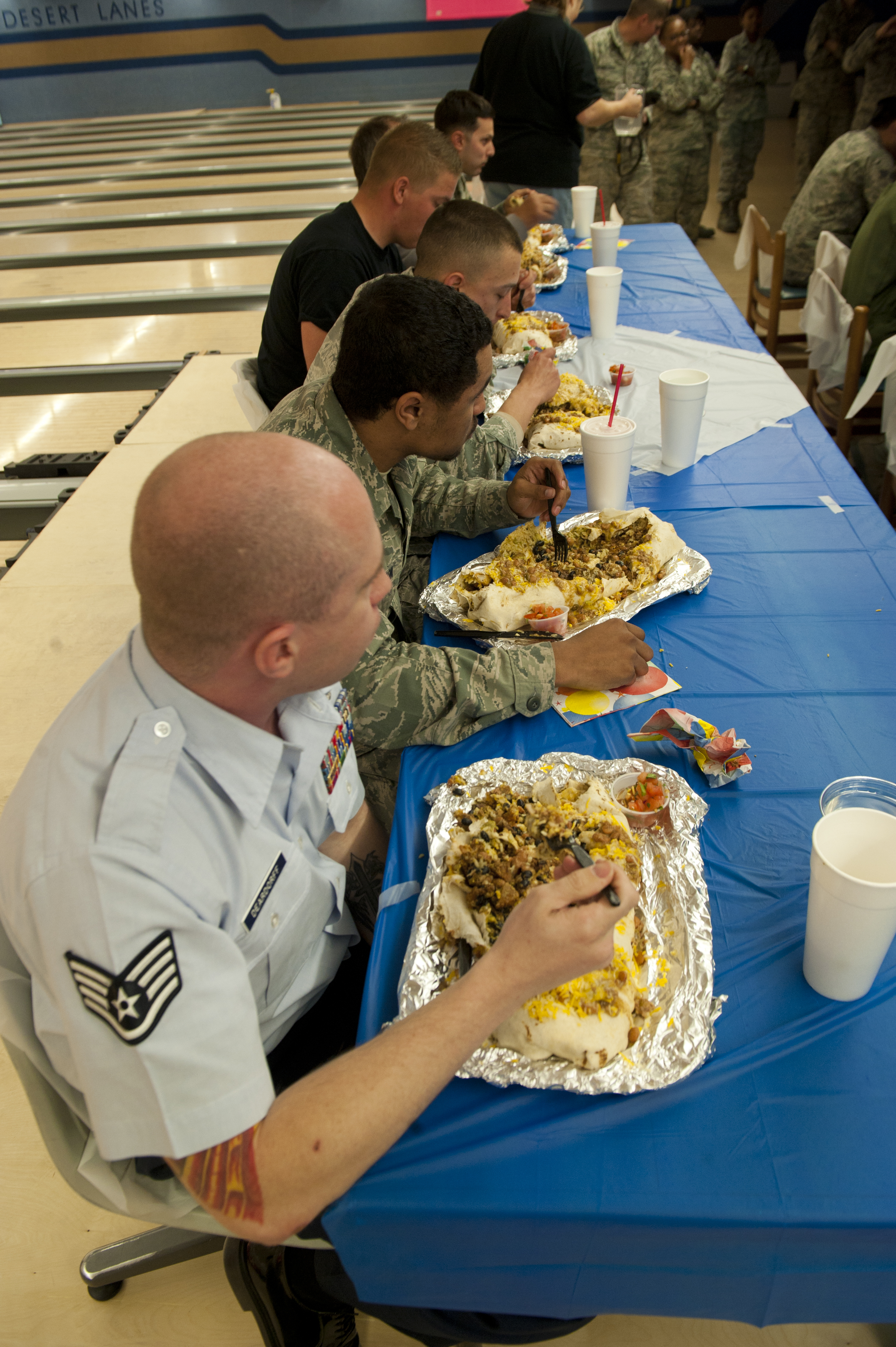 Photos Holloman tackles Airman vs Food challenge > Holloman Air Force