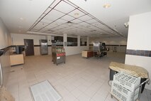 Renovations at the Scott Club include a larger kitchen and a new conference room. The improvements are scheduled to be complete in July. (U.S. Air Force photo/Senior Airman Divine Cox)