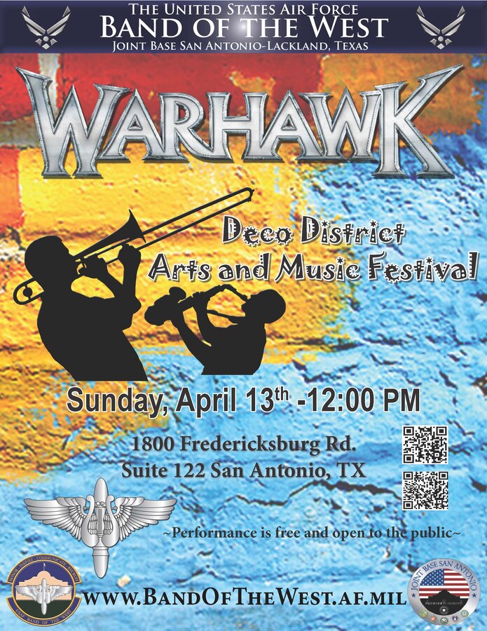 Warhawk Deco Arts Flyer