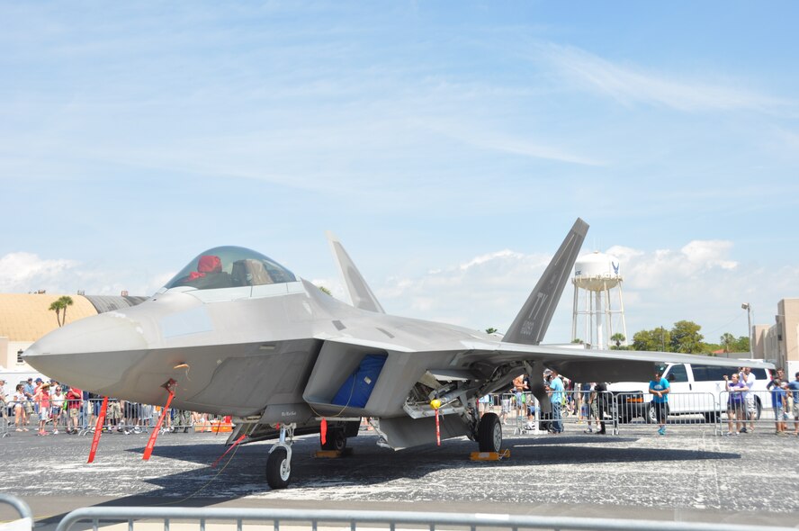 Tampa Bay AirFest 2014 was held at MacDill AFB, Fla. March 22-23. An estimated 185,000 people attended the two-day air show which included numerous static aircraft and a demonstration by the AF Thunderbirds.  (U.S. Air Force photo by Capt Joe Simms)