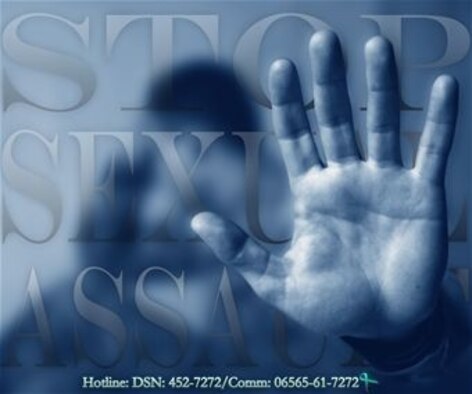 To raise awareness among Saber Airmen, the sexual assault response coordinator office and 52nd Fighter Wing Public Affairs office have partnered to create innovative advertising posters as part of their marketing campaign against sexual assault. 