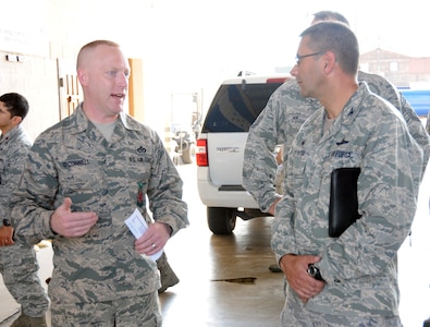 U.S. Air Force Col. Jonathan VanNoord, 612th Theater Operations Group ...