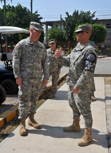 U.S. Army Command Sgt. Maj. Dennis Zavodsky visited Joint Task Force-Bravo, and received an operational briefing, a tour of Soto Cano Air Base, and met with many of the service members within the Task Force.
 (Photos by Ana Fonseca)