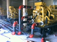 3MW generators from the Standby Generator Replacement Project at Dugway Proving Ground, Utah.