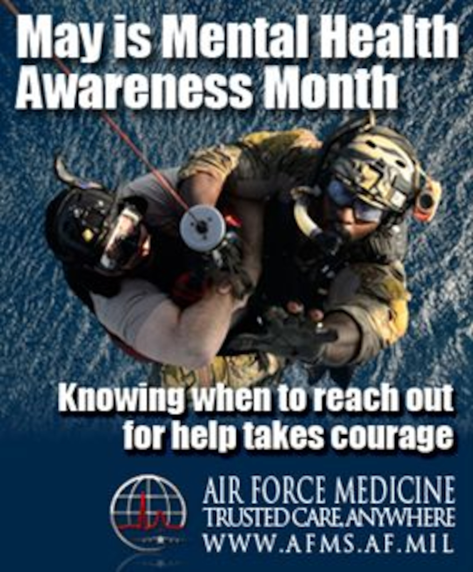 May is Mental Health Awareness Month (Facebook timeline1) (Air Force graphic/Steve Thompson)