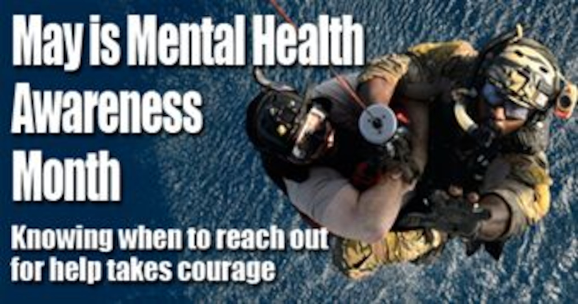 May is Mental Health Awareness Month (website graphic) (Air Force graphic/Steve Thompson)