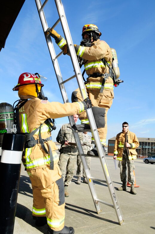 Breathe easy Firefighters train on SCBA to ensure own, others lives