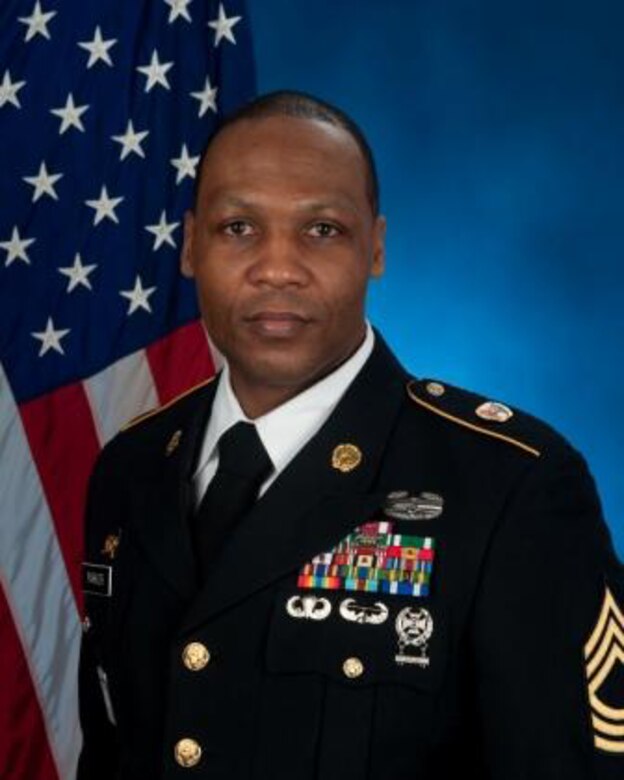 Master Sgt. Darnyell Parker, currently the noncommissioned officer-in-charge of the U.S. Army Corps of Engineers - Alaska District's Military Contingency Contracting Team is scheduled to be promoted to the rank of Sergeant Major later this year. Parker started his military career as a petroleum supply specialist and later transitioned into the contracting field when the career was a new program offered by the Army.